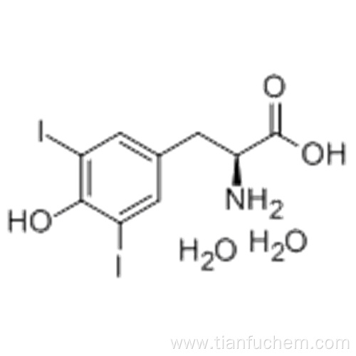 3,5-Diiodo-L-tyrosine dihydrate CAS 300-39-0